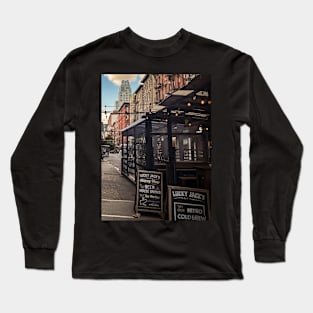 Orchard Street Manhattan New York City Long Sleeve T-Shirt